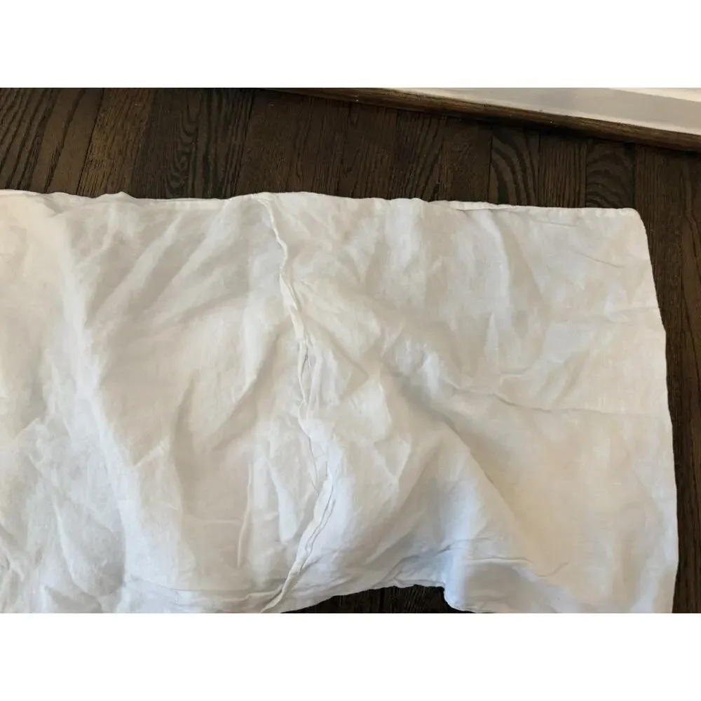 Parachute Linen King 4 Piece Sheet Set White $399 NEW